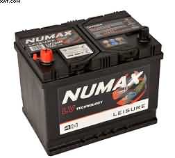 75AH Marine Battery-BY Numax MV22MF Leisure batteries