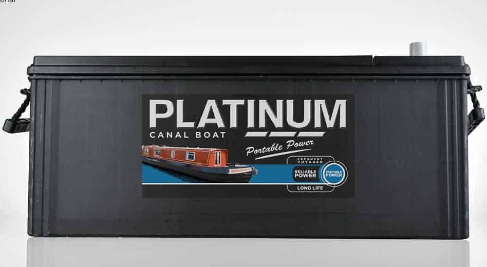 Canal Boat Battery 6135CB Platinum Heavy Duty Canal Boat Battery