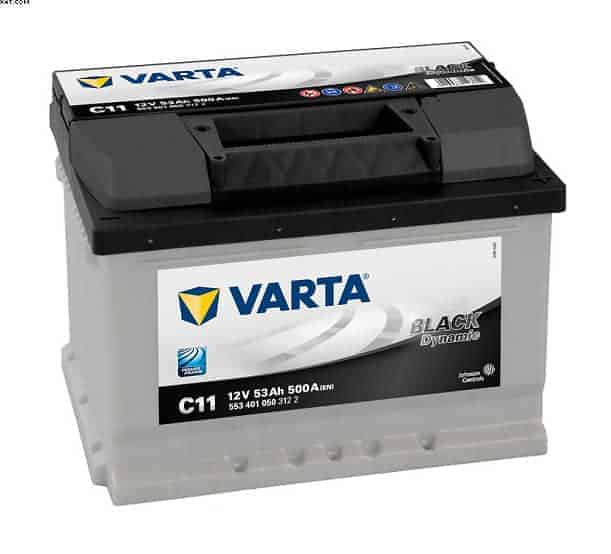 553401050-C11-075 Varta Black Top Battery