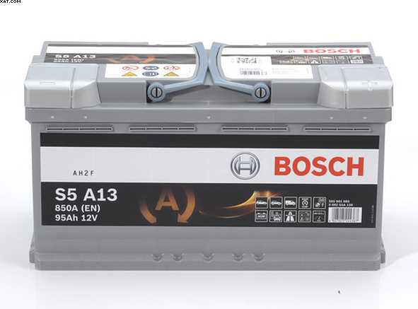 019-S5A13-Bosch AGM-Start-Stop Battery