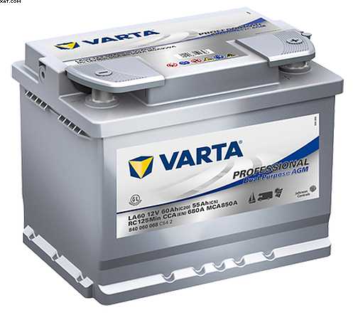 840060068-LA60-Varta-AGM Battery