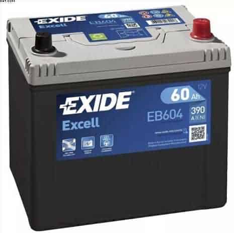Exide Excell EB604-Type 005 Car Battery