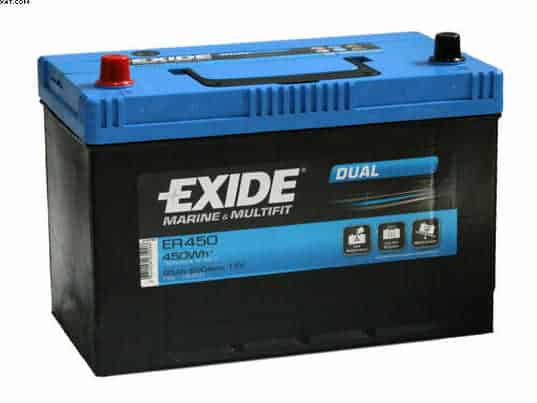 Exide ER450 Dual Leisure Battery