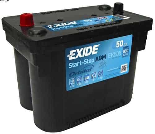 RTC 4.2 - EK508 Exide-Jeep battery
